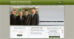 Desktop Screenshot of irakaufman.com